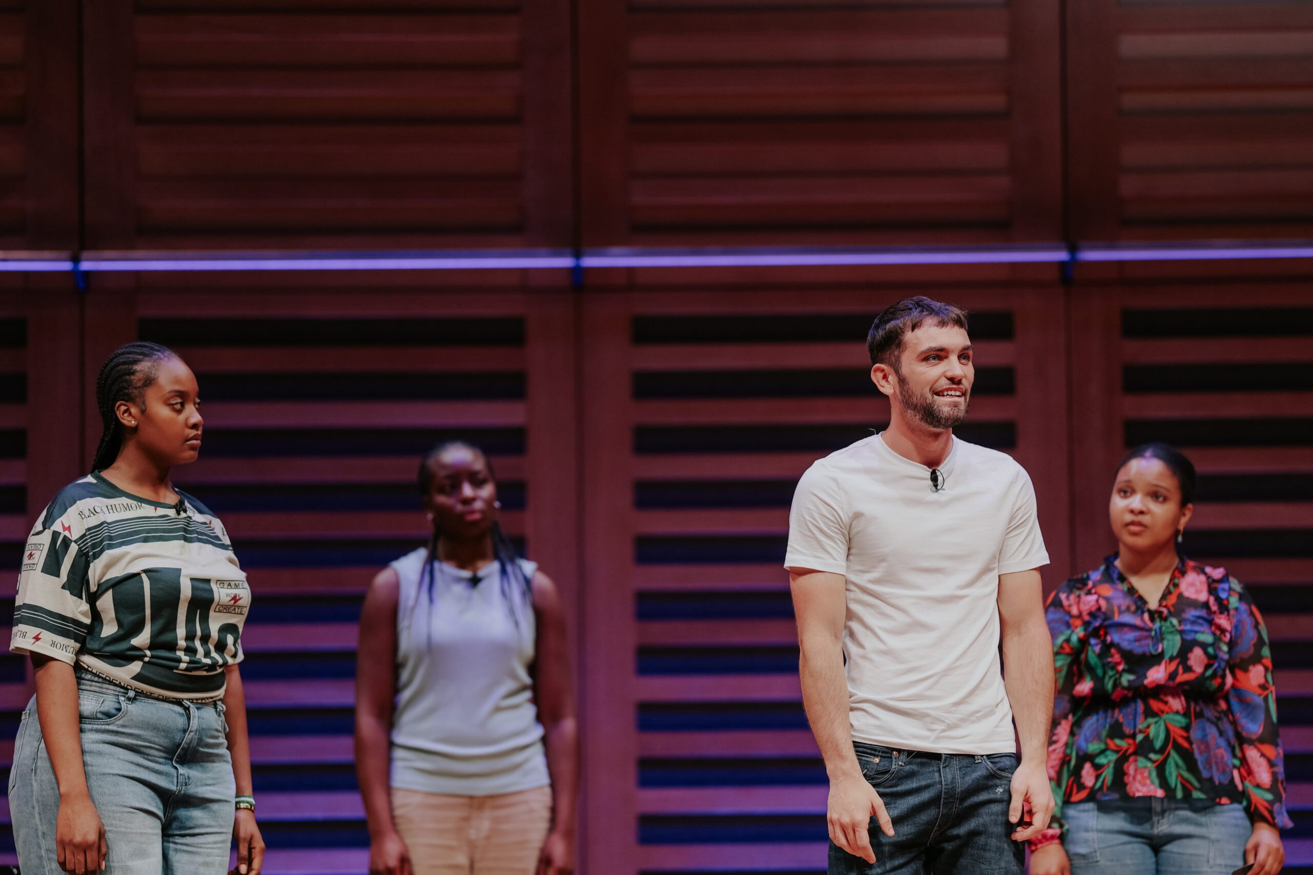 Stage Prize winner Scot Greenan during The Spotlight Prize 2025 showcase / Image credit: Joanna Nicole Photography