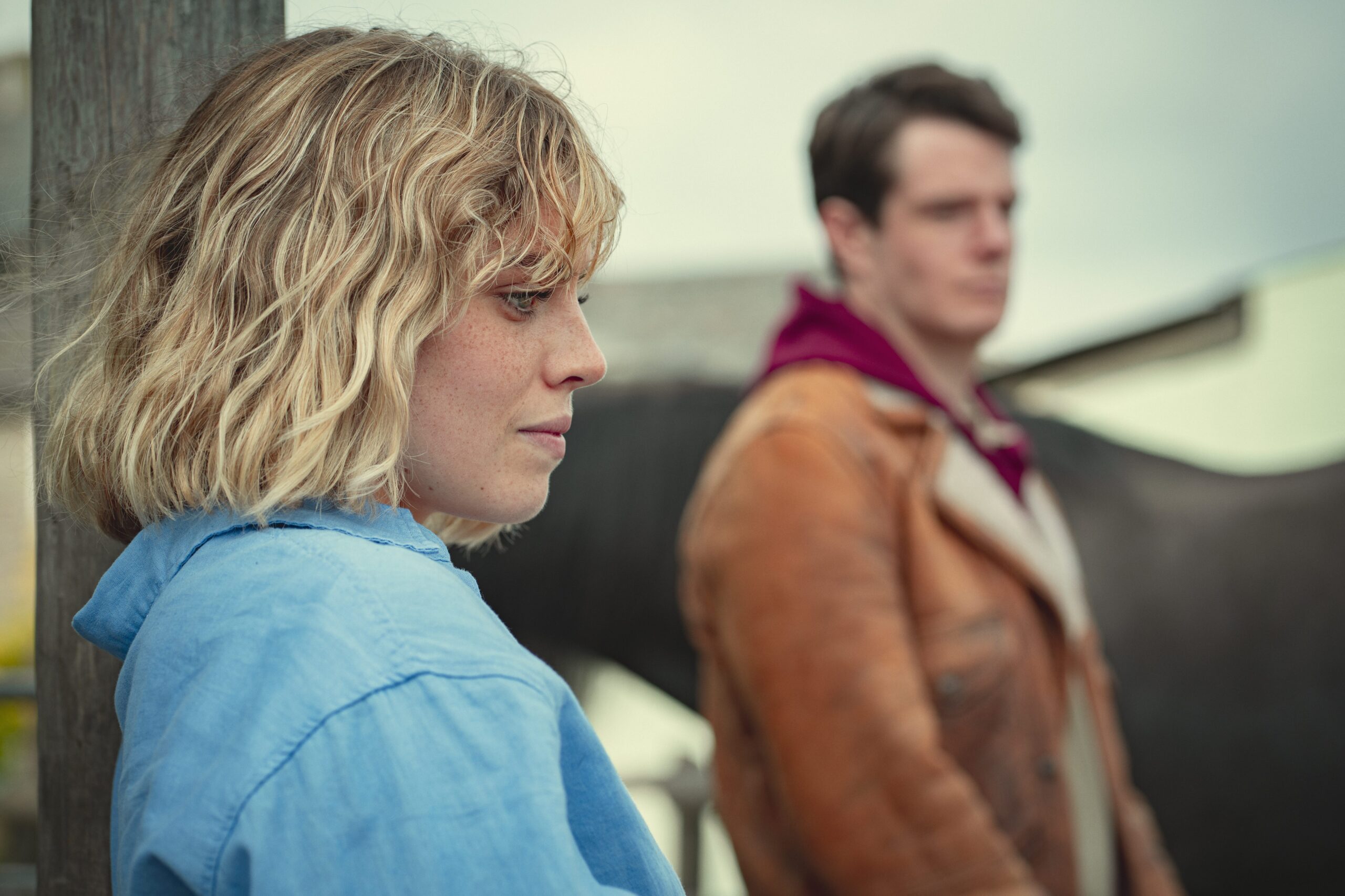 Connor Swindells and Bella Maclean in Sex Education (Season 4)